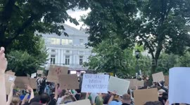 Kyiv Protesters Rally Against New Law On Anti-Corruption Agencies