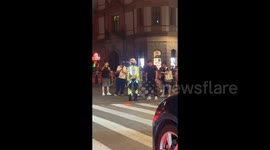 Robot traffic cop stuns motorists in Shanghai with human-like signals