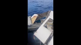 Two boats crash off coast of Brazil during trip