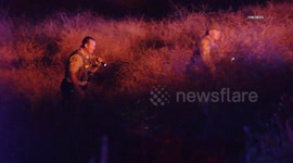 US, Los Angeles: Santa Clarita CHP Fights Off 2 People While Giving CPR After Body Found