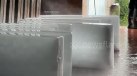 China: Blistering summer temperatures heat up demand for ice in China