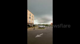 US: Powerful Storm Hits Florence With Heavy Rain and Strong Wind