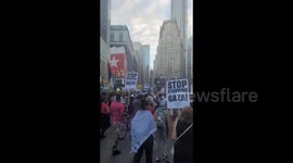 US: Pro-Palestinian March Takes Place in New York