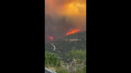 Raging wildfire near Limassol kills 2 and forces evacuations