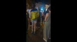 Protests erupt across Ukraine against Bill No. 12414 in Odesa, Ukraine