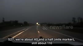 Wrong-Way Driver on Highway 36 Stopped at 110 MPH