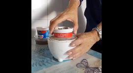 Cement pot fails to hold together right after it is taken out of mold