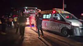 Syria: Evacuation of more than 500 people, mostly women and children, from Bedouin tribes in Suwayda Governorate towards Daraa Governorate, as part of the third convoy consisting of 6 buses and 45 cars