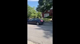 Columbus Man Clings to Screeching Car Hood