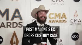 Post Malone's ex drops custody case