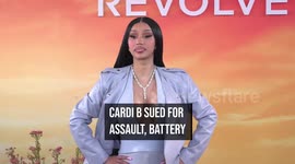 Cardi B sued for assault, battery