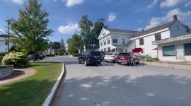 North Bennington in Town where the Rich People live in this historic area.