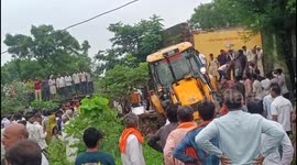 Several, including students, are feared dead after the roof of a Higher Primary School building collapsed