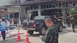 Thai bomb squads search sites struck by Cambodian rockets