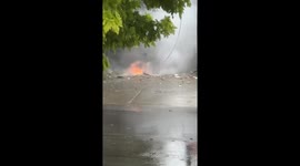US: Explosion Destroys Gas Station in Berwyn, IL Following Thunderstorm