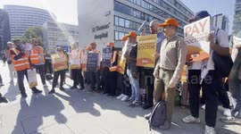 Thousands of resident doctors go on strike over pay