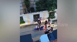 Thai teens attack Cambodians at night in Bangkok