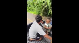 Police evacuate villagers in region bombarded by Cambodia
