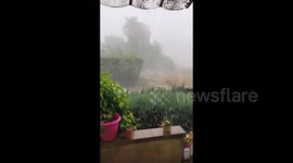 France: Storm Brings Downpour and Gusty Winds to Nouvelle-Aquitaine