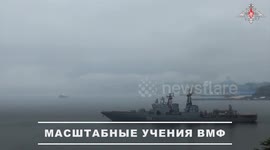Russia launches large-scale naval drills across four seas
