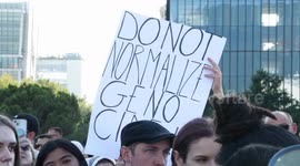 Greta Thunberg joins Gaza support rally in Tirana