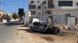 Illegal Israeli settlers torch cars, attack home in occupied West Bank
