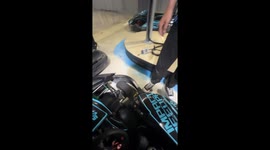 Couple enjoys go-kart adventure in Thailand