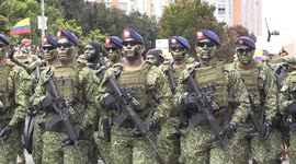 Colombia marks 215 years of independence with military parade in Bogota