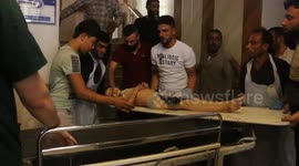 Explosions at arms depot in northern Syria kill 5, injure 63