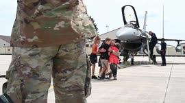 Heartwarming Homecoming as 52nd Fighter Wing Returns to Spangdahlem