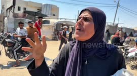 Palestinian women face chaos, danger at US aid site in Gaza
