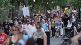 US: Pro-Palestinians in NYC march to demand an end to Israeli siege on Gaza