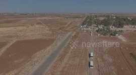 Syria evacuates over 500 civilians from Suwayda to Daraa in bus convoy