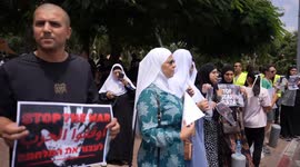 Dozens protest in Jaffa against Israel’s Gaza policy as starvation deaths rise