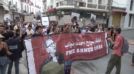 Tunisians rally in Tunis demanding release of political prisoners
