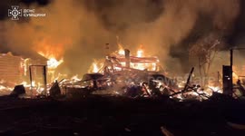 Russian attack on Sumy injures civilians, damages homes