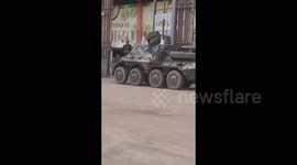 Thailand: Thai BTR-3 armored personnel carriers have been deployed near the Poipet–Khlong Lek border crossing