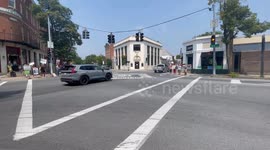 Gaza Protest on Main Street in Bennington Vermont