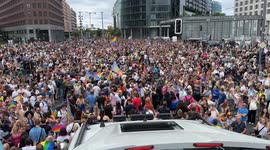 Germany: Hundreds of Thousands March in Berlin Pride Parade