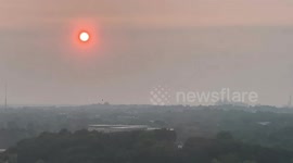 US: Misty Sunrise Over Fresh Pond in Cambridge 4