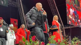 Julius Malema sings controversial