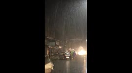 Relentless rains and ferocious winds battered the Western Ghats region of Karnataka