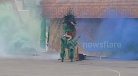 Mexico: Hundreds perform in Mexico City to mark 700th anniversary of Tenochtitlan’s founding