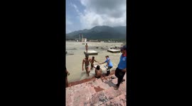 Authorities confront swimmers in Ganga after risky attempt sparks outrage