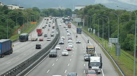 North-South Expressway near Nilai exit, Negeri Sembilan on July 25, 2025