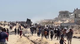 Israeli forces open fire on aid seeker Palestinians in Gaza