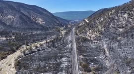 DRONE - Türkiye battles multiple wildfires across country