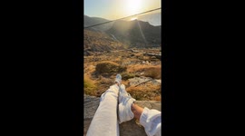 Morning meditation in Paros Greece