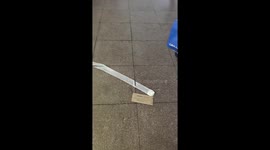 Ice cream falls and gets crushed on concrete in Shandong, China