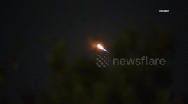 US, Los Angeles: Simi Valley SpaceX Starlink Launch